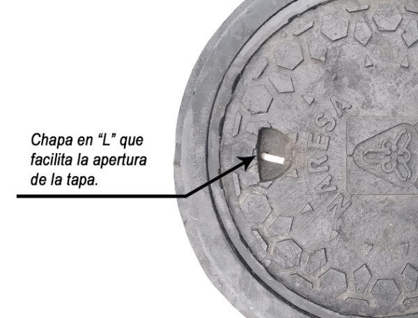 Brocal con tapa para pozo de visita económico