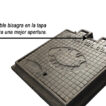 Marco y tapa para caja de válvulas