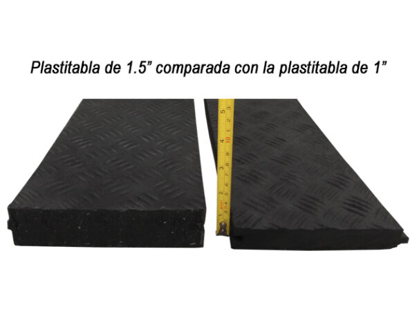 Plastitabla para pisos de carrocería de 1 1/2″