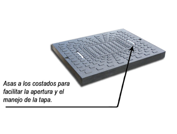 Tapa para registro sanitario de 50×70