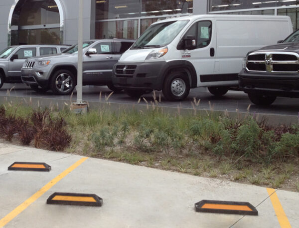 Tope para estacionamiento 60 cm